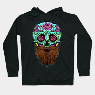 Dios Los Muertos Skull Graphic| Dios De Los Muertos Illustration Hoodie